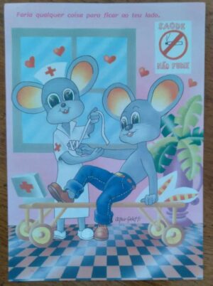 Papel de Carta Decorado Médio / BL 183