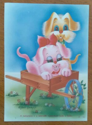 Papel de Carta Decorado Médio / BL 203