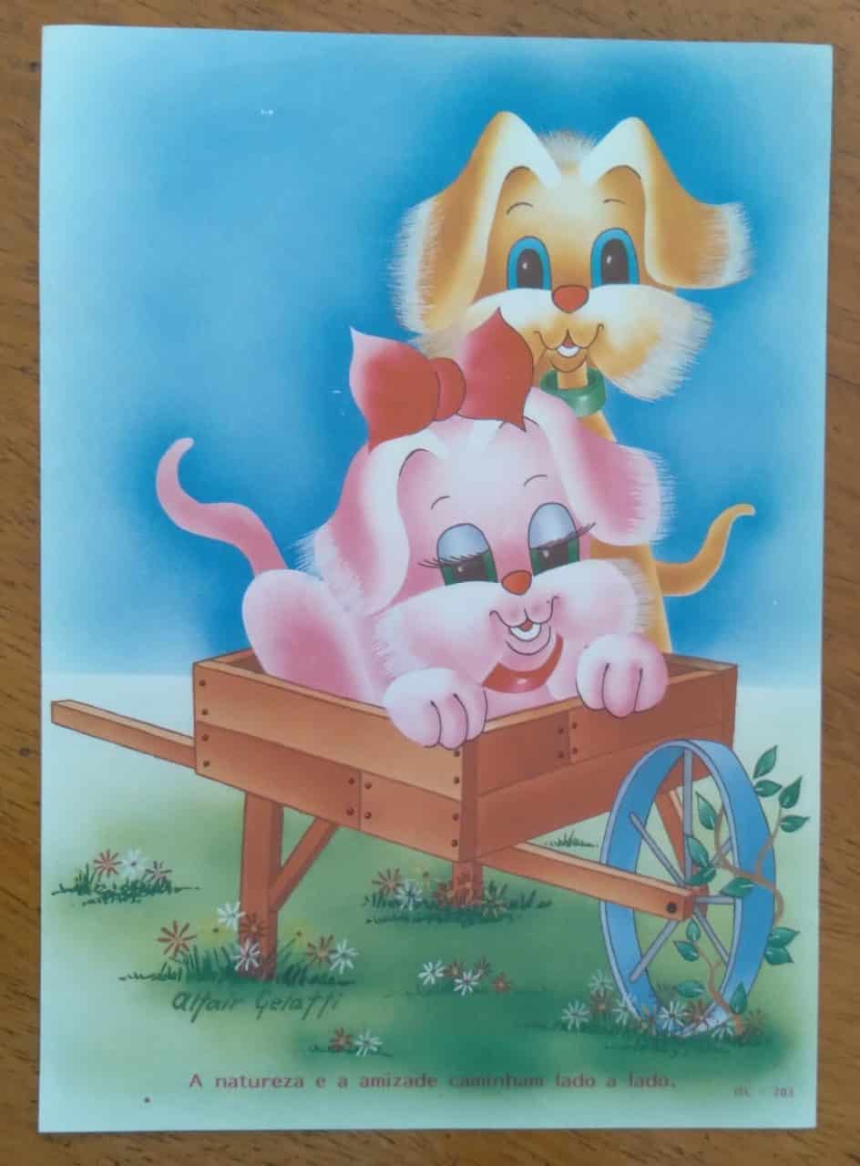 | Casa do Colecionador Papel de Carta Decorado Médio / BL 203