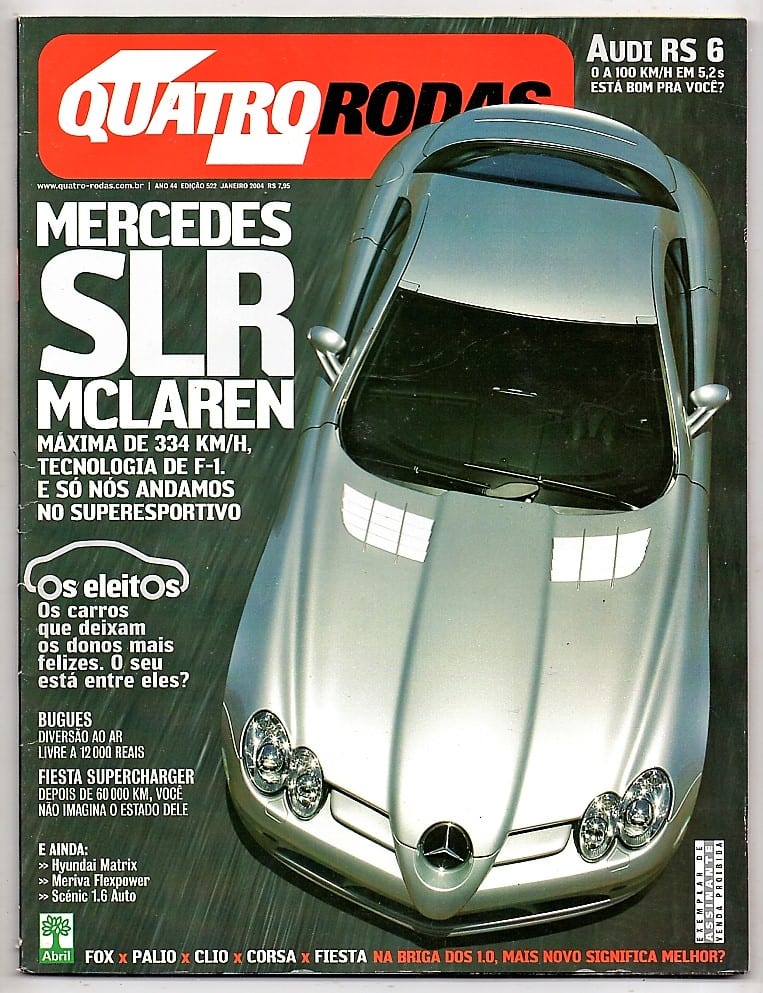 | Casa do Colecionador Revista 4 Rodas – Nº 522 - Janeiro de 2004