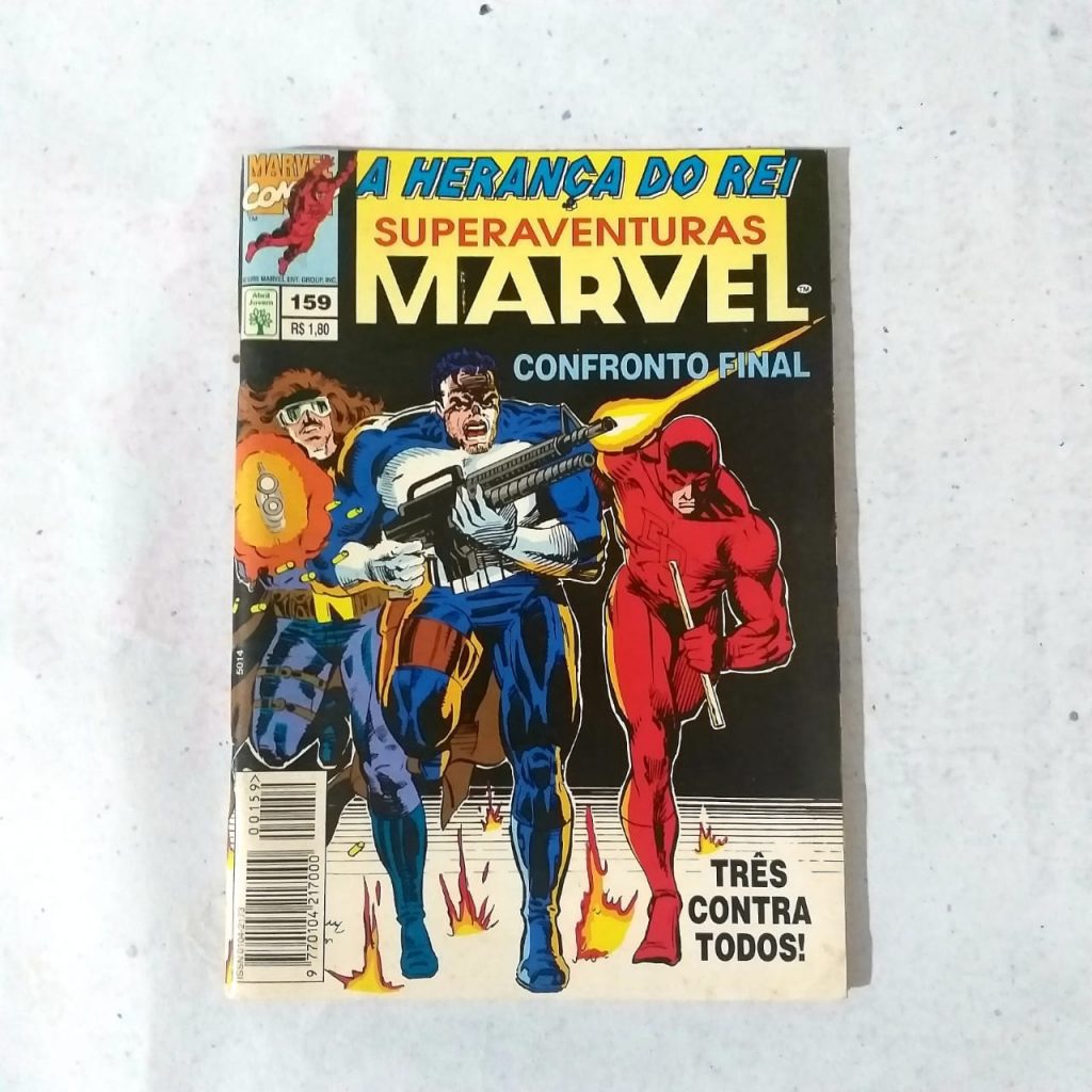 | Casa do Colecionador Super Aventuras Marvel Nº 159 (Editora Abril) Setembro 1995 (HQ/Gibi)
