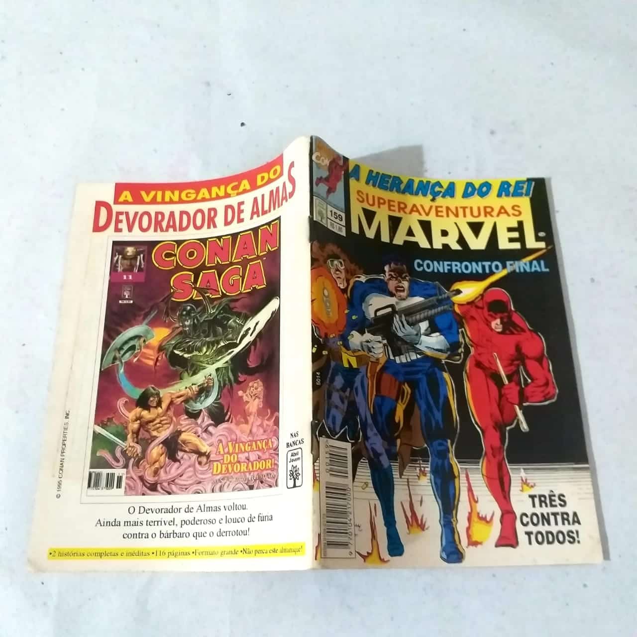 | Casa do Colecionador Super Aventuras Marvel Nº 159 (Editora Abril) Setembro 1995 (HQ/Gibi)