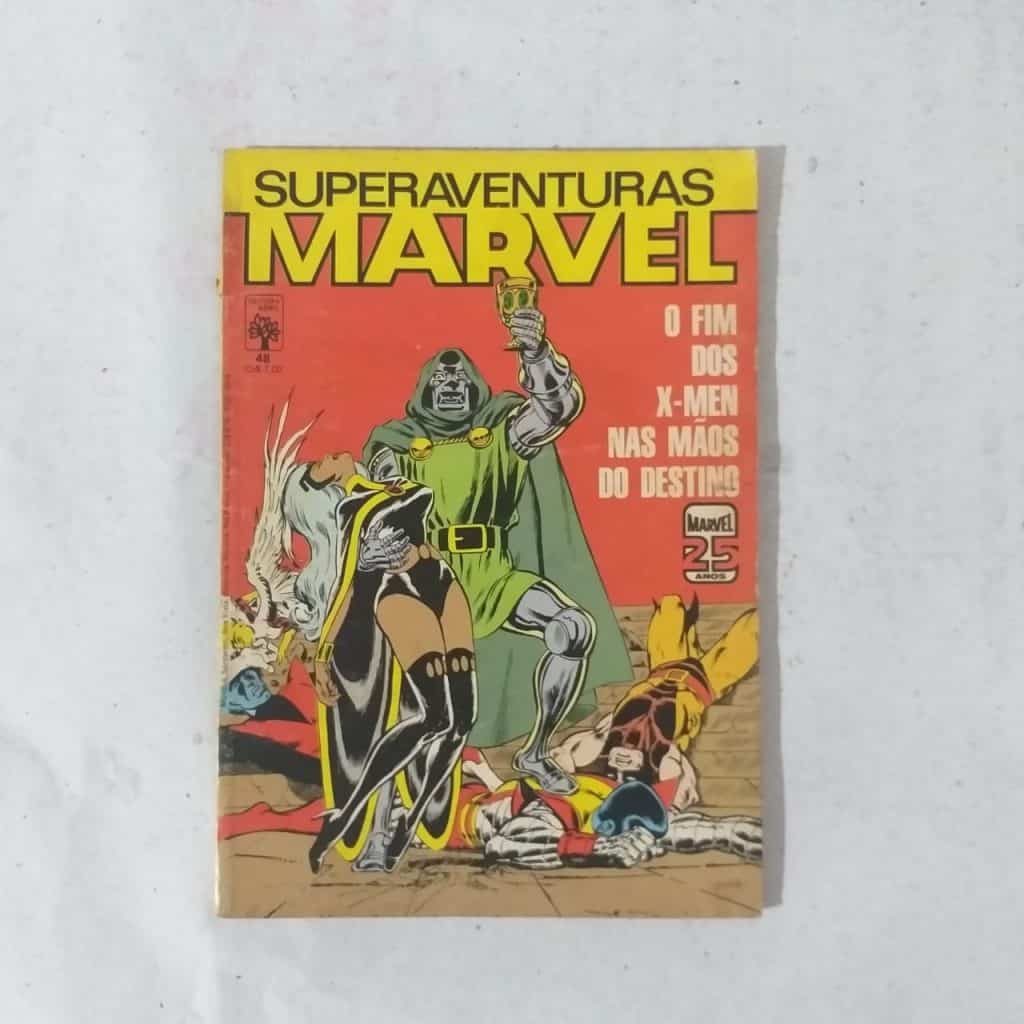 | Casa do Colecionador Super Aventuras Marvel Nº 48 (Editora Abril) Junho 1986 (HQ/Gibi)