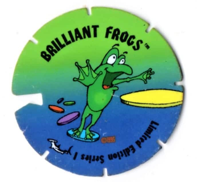| Casa do Colecionador Tazo Brilliant Frogs - Limited Edition - Serie 1 – Nº 69 – 1995