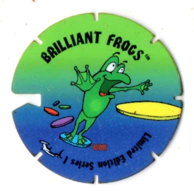 | Casa do Colecionador Tazo Brilliant Frogs - Limited Edition - Serie 1 – Nº 72 – 1995