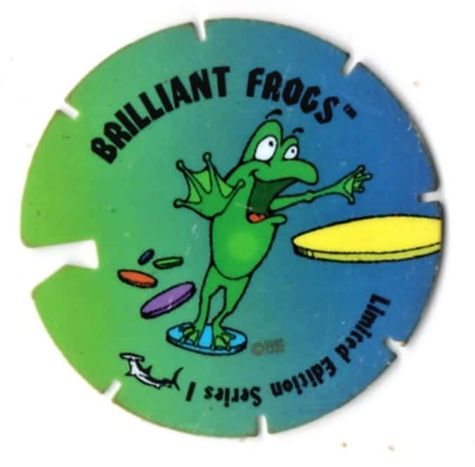 | Casa do Colecionador Tazo Brilliant Frogs - Limited Edition - Serie 1 – Nº 85 – 1995
