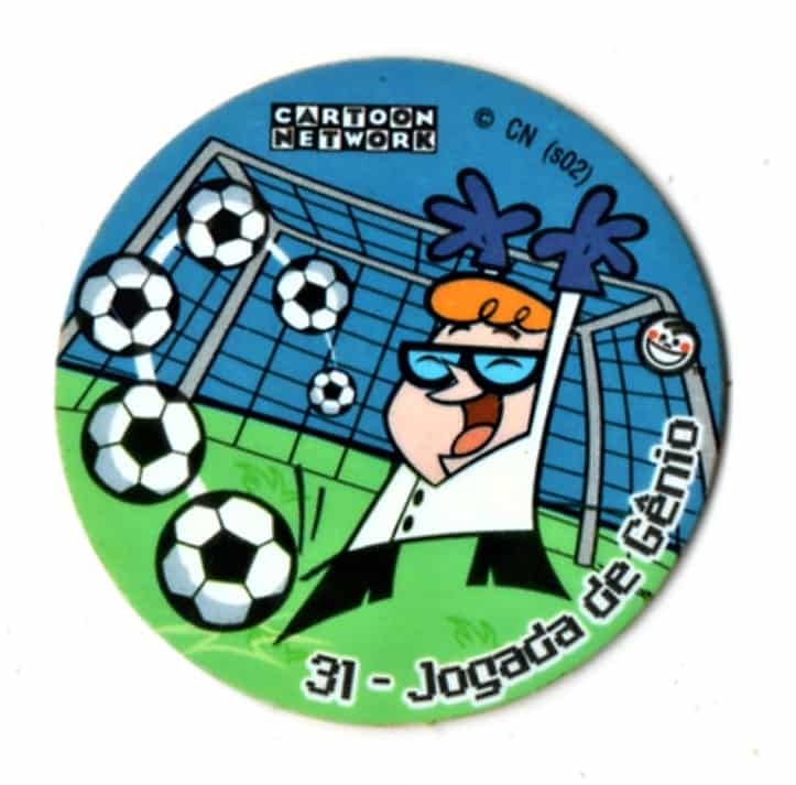 | Casa do Colecionador Tazo Cartoon Network ( Toon Tazo na Copa ) N° 31 - 2002