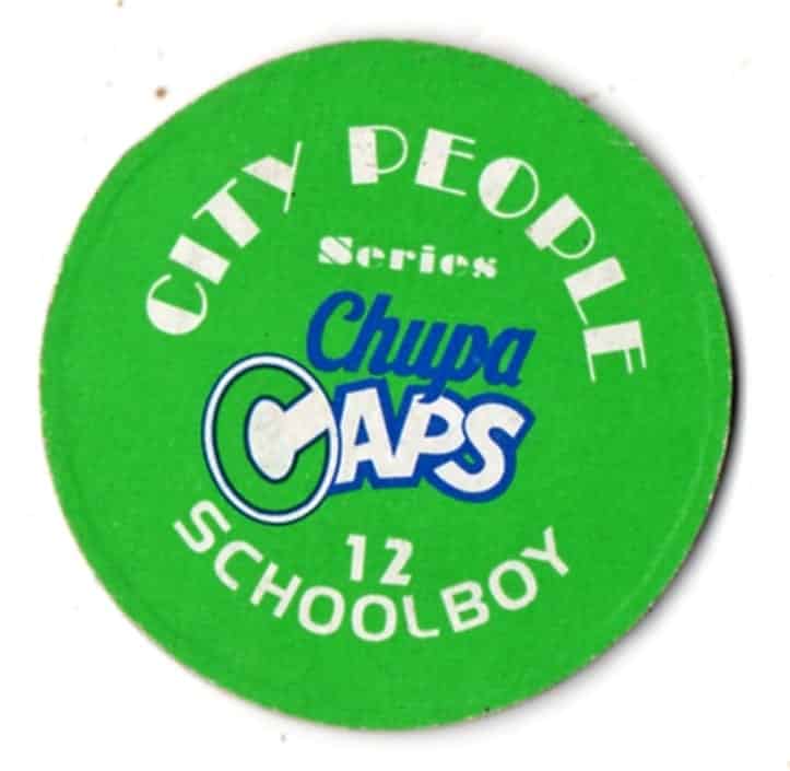 | Casa do Colecionador Tazo Chupa Caps - City People - School Boy - N° 12