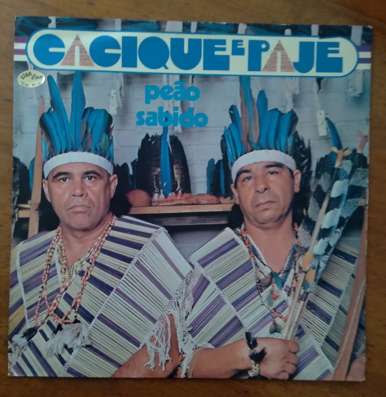 | Casa do Colecionador Vinil LP Continental / Cacique e Pajé / Peão Sabido.