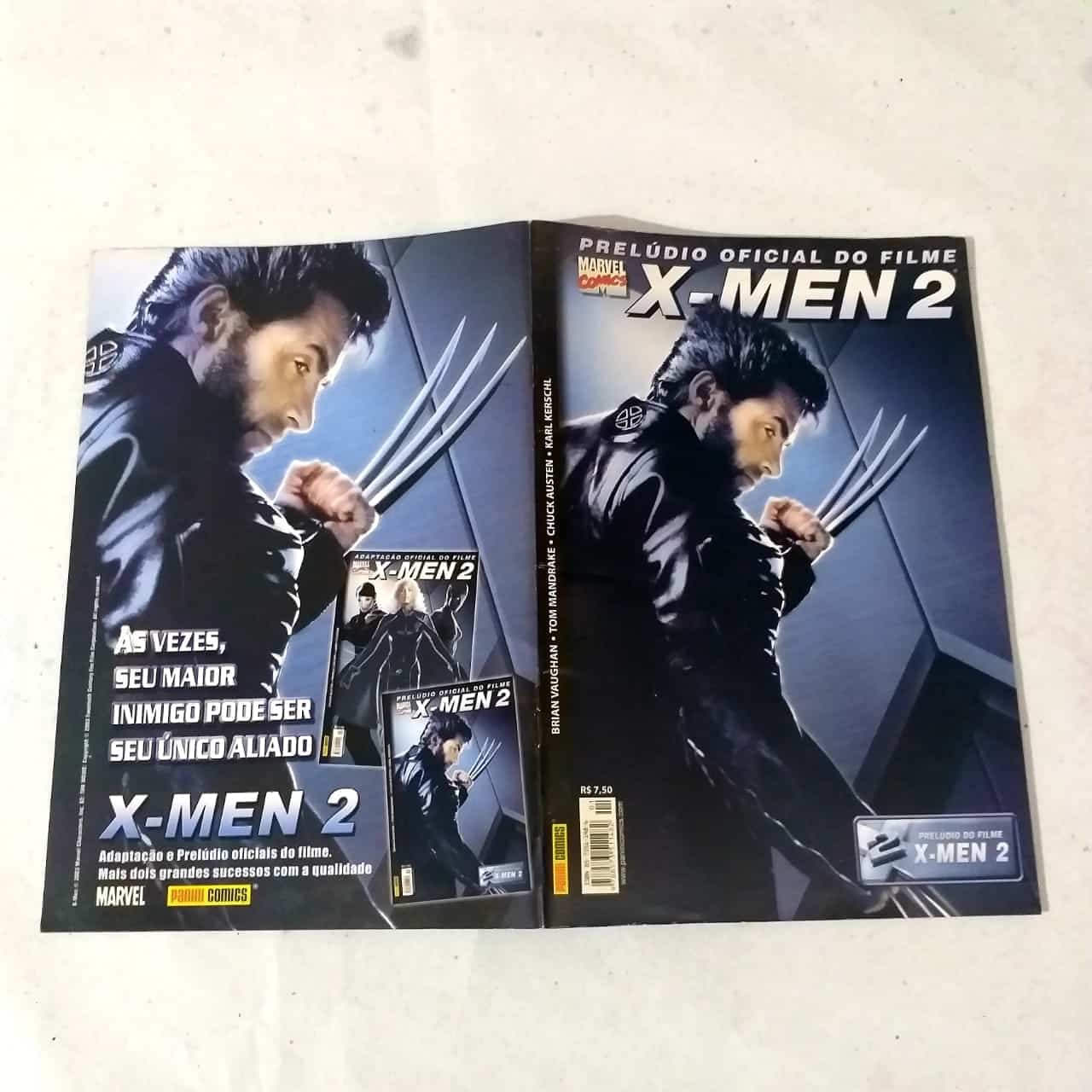 | Casa do Colecionador X-Men 2 - Prelúdio Oficial do Filme (Editora Panini) Maio de 2003 (HQ/Gibi)