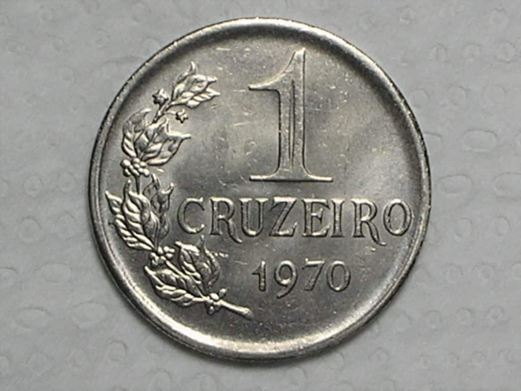 | Casa do Colecionador 1 Cruzeiro - 1970 / Níquel / - Sob/Flor - / m250.3