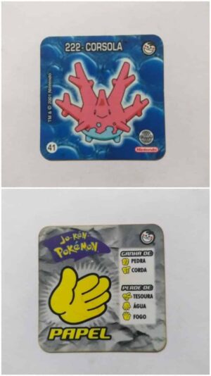 Cards Jo-Kén Pokémon Nº 41 - Corsola (Elma Chips) 2001