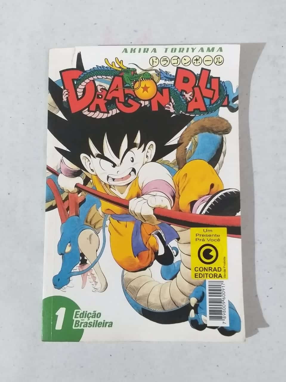 | Casa do Colecionador Dragon Ball Nº 01 (Editora Conrad) Novembro 2000 (Mangá/HQ) Leia a Descrição.