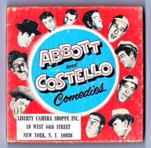Filme 8 Mm - Abbott And Costello - Midget Car Maniacs - P&B