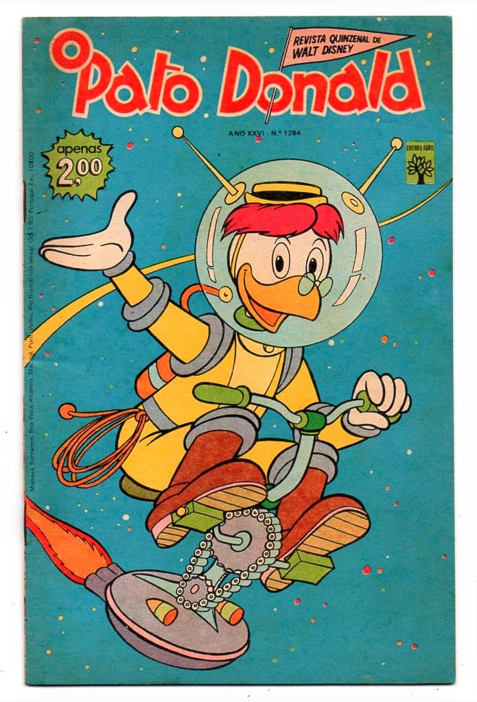 | Casa do Colecionador HQ - Gibi - Pato Donald - Nº 1284 - Junho 1976
