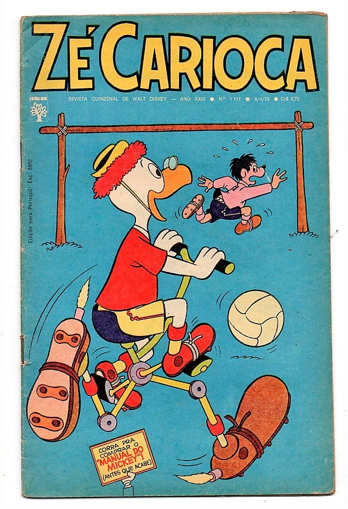 | Casa do Colecionador HQ - Gibi - Ze Carioca - Nº 1117 - Abril 1973