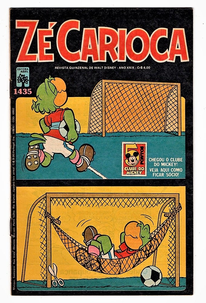 | Casa do Colecionador HQ - Gibi - Ze Carioca - Nº 1435 - Maio 1979
