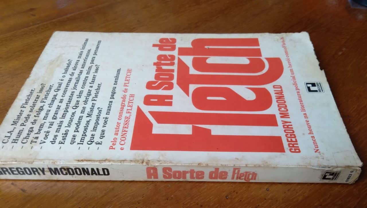 | Casa do Colecionador Record Gregory Mcdonald / A Sorte de Fletch.