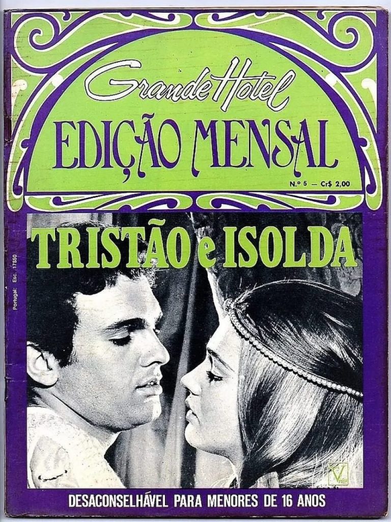 | Casa do Colecionador Revista Grande Hotel Mensal Nº 5 - Fotonovela Tristão e Isolda - 1971