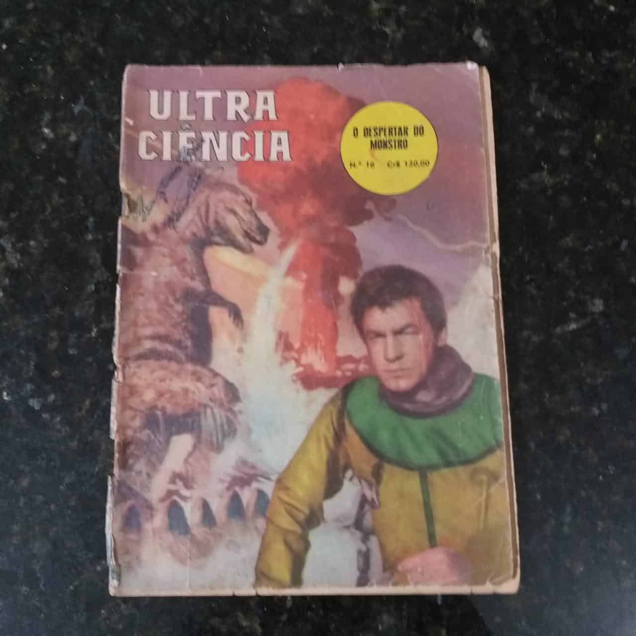 Ultra Ciência Nº 16 - O Despertar do Monstro (Editora Editormex - Ediex) 1964