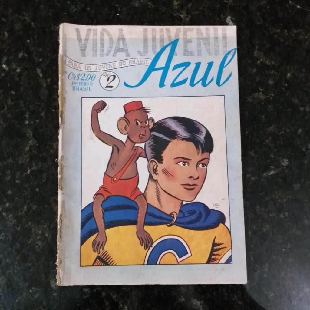 Vida Juvenil Azul Nº 02 (Editora Vida Doméstica) Abril 1950
