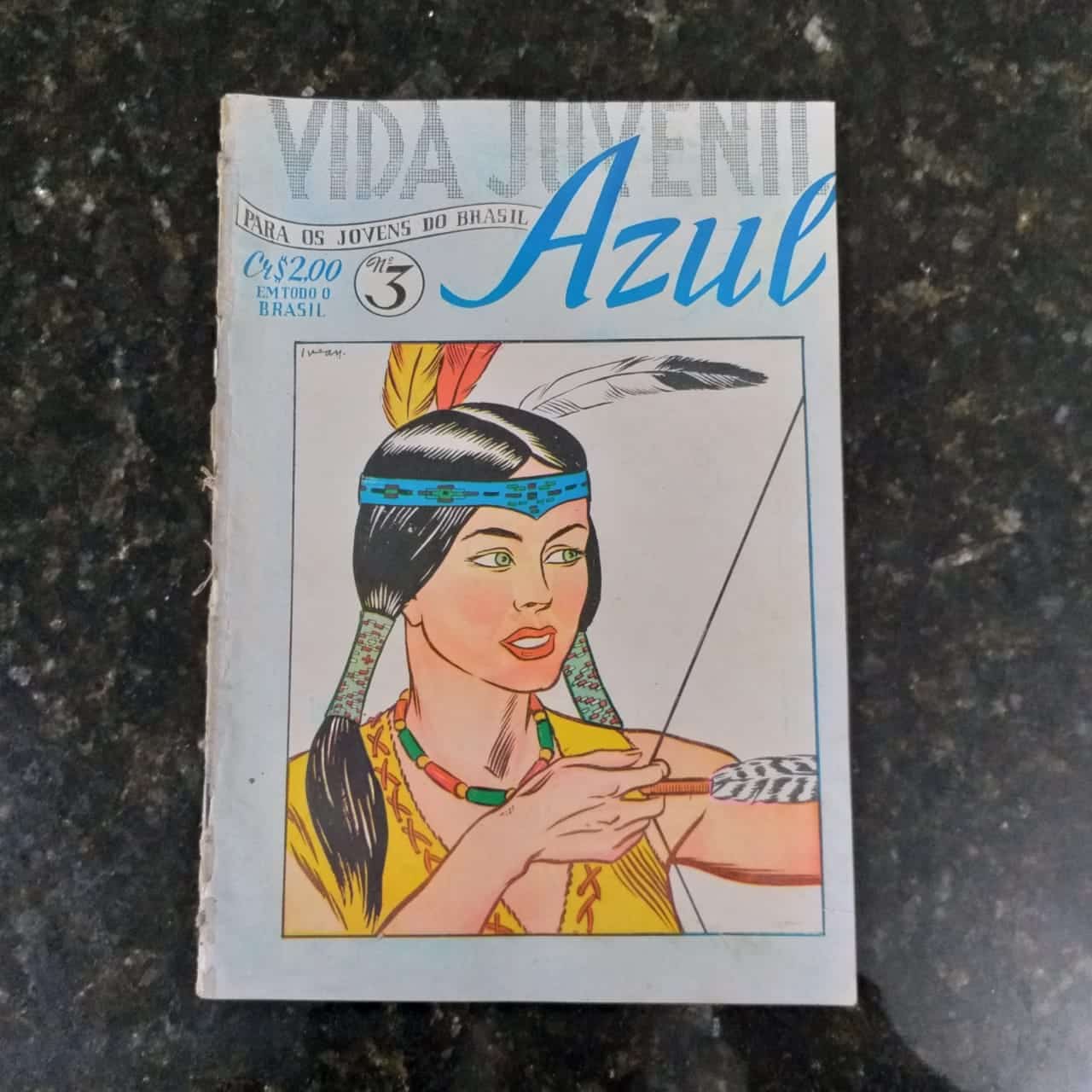 Vida Juvenil Azul Nº 03 (Editora Vida Doméstica) Maio 1950
