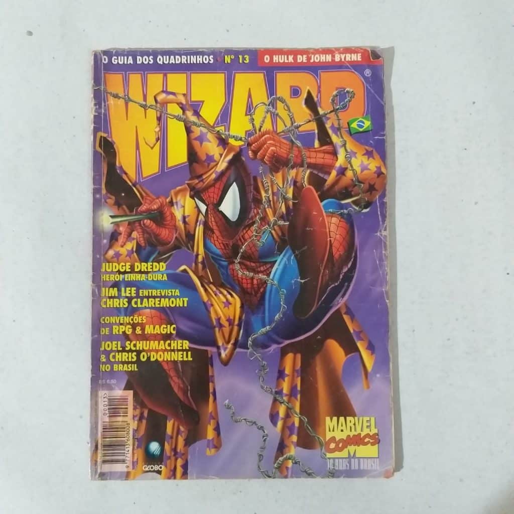 Wizard Nº 13 - O Guia dos Quadrinhos (Editora Globo) Agosto 1997