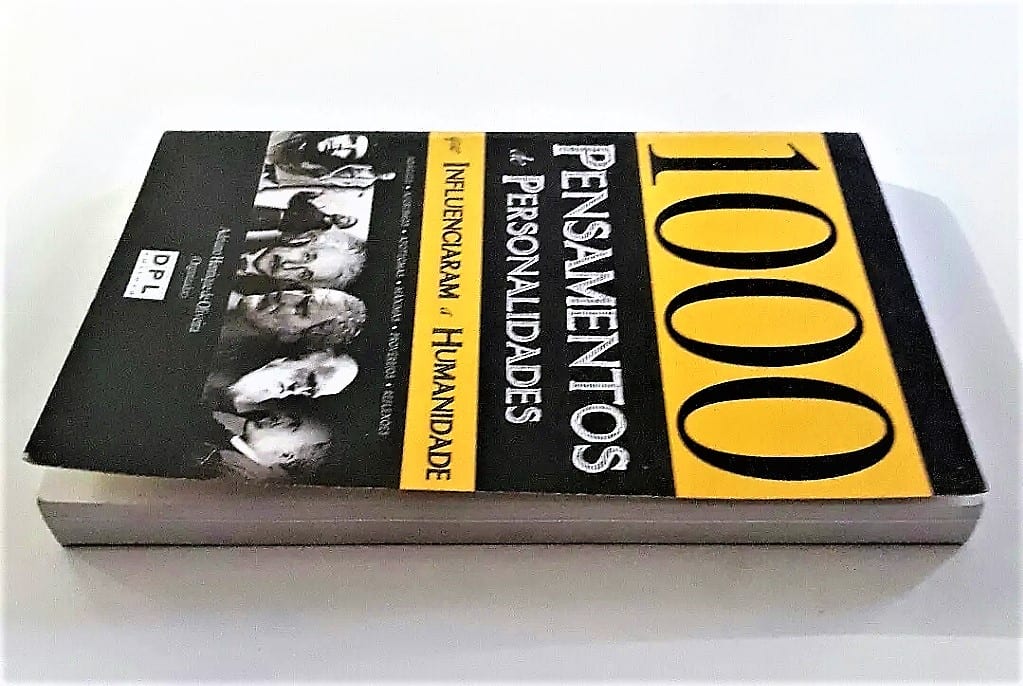 | Casa do Colecionador 1000 Pensamentos De Personalidades Que Influenciam a Humanidade - ADRIANO HENRIQUE DE OLIVEIRA