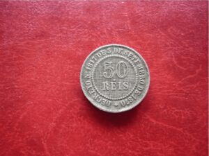 50 RÉIS 1886 IMPÉRIO .
