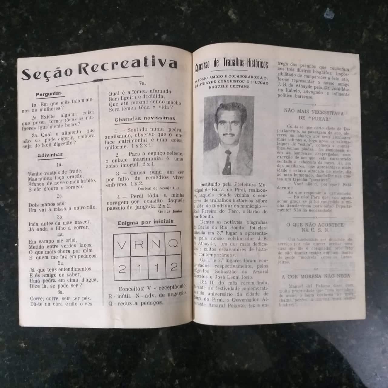 | Casa do Colecionador A Onda - Ano I Nº 01 - Revista Mensal Humorística e Literária - Abril 1953