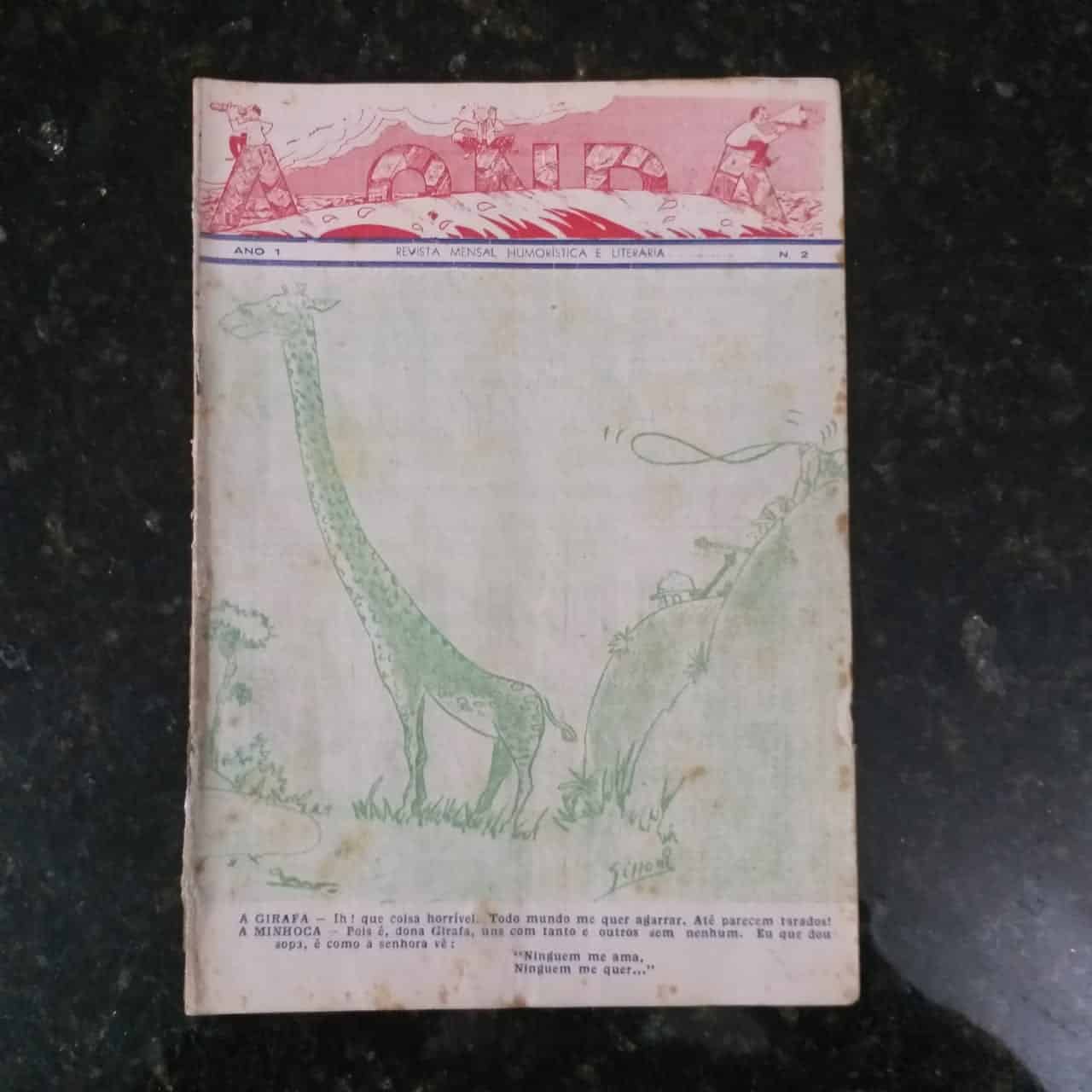 A Onda - Ano I Nº 02 - Revista Mensal Humorística e Literária - Maio 1953