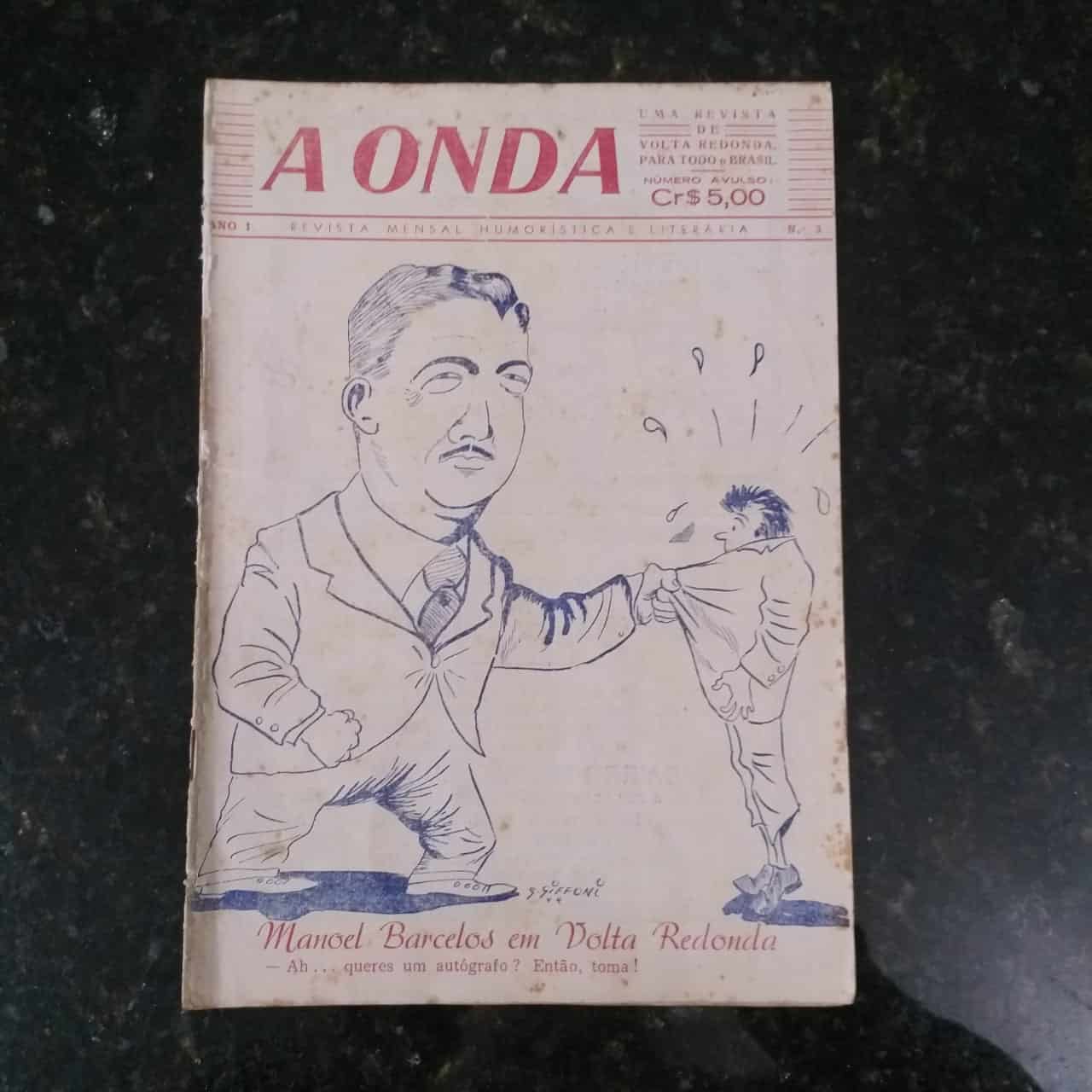 A Onda - Ano I Nº 03 - Revista Mensal Humorística e Literária - Junho 1953