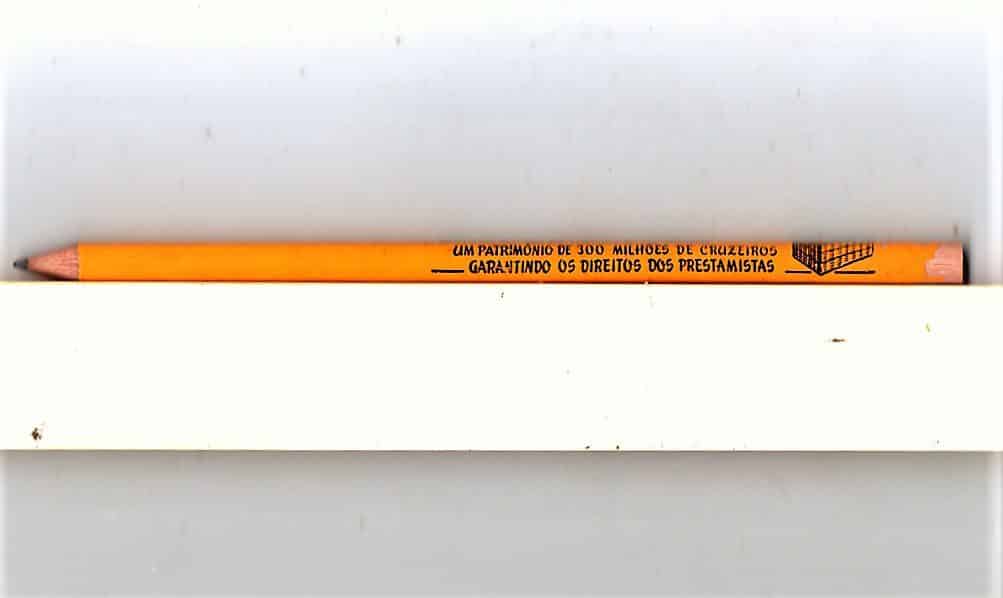 | Casa do Colecionador Antigo Lapis Propaganda - Cestas de Natal Amaral - Anos 60 - Colecionavel