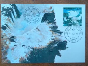 Cartão Máximo Postal ECT PR 1978 / Garganta do Diabo no Parque Nacional do Iguaçu.