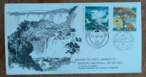 Envelope Comemorativo ECT Paraná 1978 / Defesa Meio Ambiente Parque Nacional do Iguaçu.