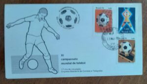 Envelope Primeiro Dia ECT Paraná 1978 / XI Campeonato Mundial de Futebol