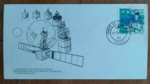 Envelope Primeiro Dia ECT Rio Grande do Sul 1978 / Assembleia Partes do Intelsat.