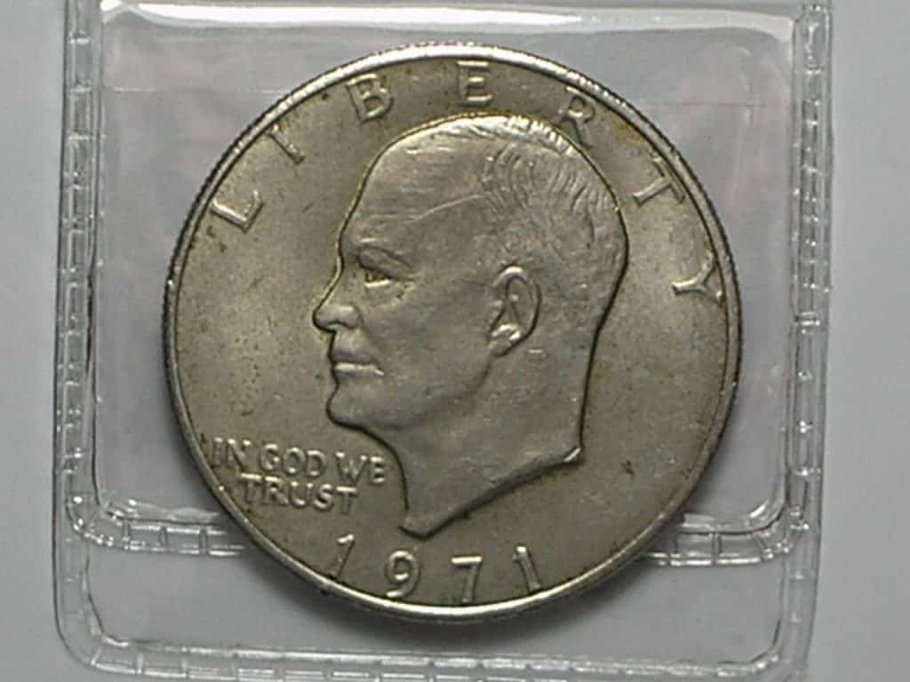 Estados Unidos da América > 1 Dollar - 1971 / Busto de Eisenhower / Ef/Sob