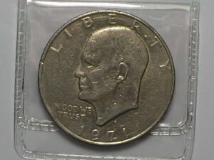 Estados Unidos da América > 1 Dollar - 1971-D / Busto de Eisenhower / Vf/Mbc