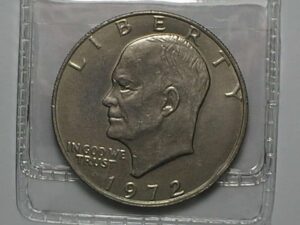 - Estados Unidos da América > 1 Dollar - 1972 / Busto de Eisenhower / S/Fc