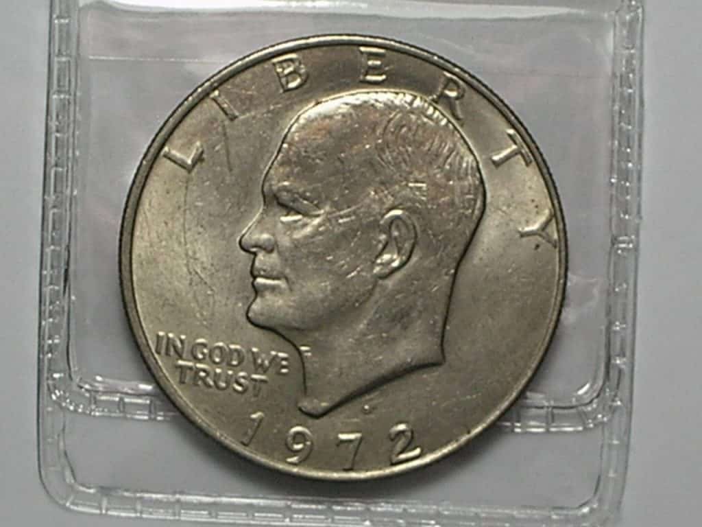 Estados Unidos da América > 1 Dollar - 1972-D / Busto de Eisenhower / Sob