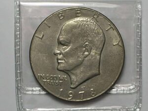 Estados Unidos da América > 1 Dollar - 1978-D / Busto de Eisenhower / S/Fc