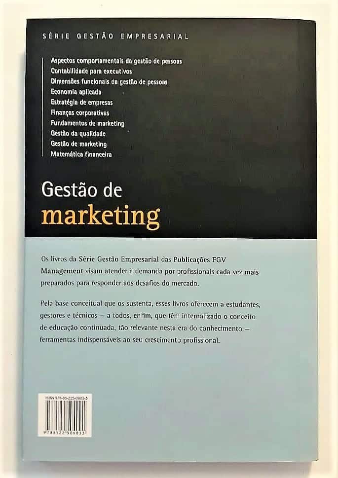 | Casa do Colecionador Gestão De Marketing - FGV Management - 8° Edição