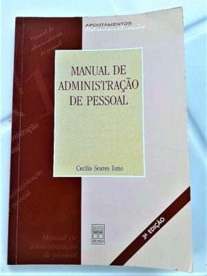 Manual De Administração De Pessoal- Cecilia Soares Iorio