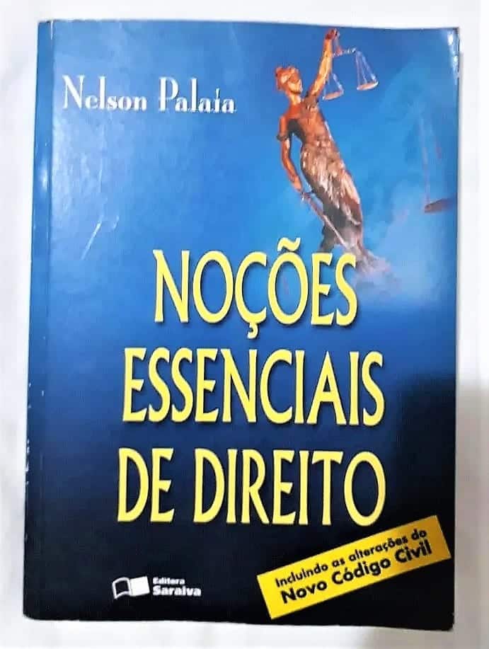 | Casa do Colecionador Noções Essenciais De Direito - Nelson Palaía