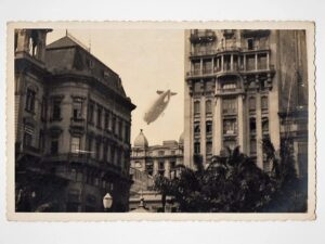Cartao Postal Graf Zeppelin Sobre São Paulo - 1933