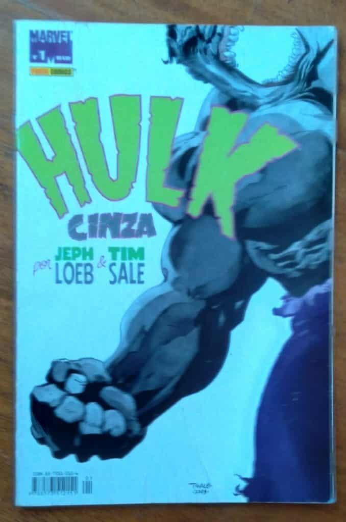 | Casa do Colecionador Gibi Panini Hulk Cinza 1 / A de Avião B de Bola