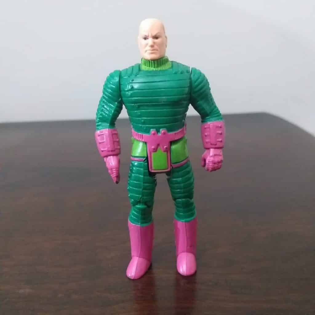 Action Figure - Lex Luthor Super Powers (Estrela) Anos 80 - Altura 12cm