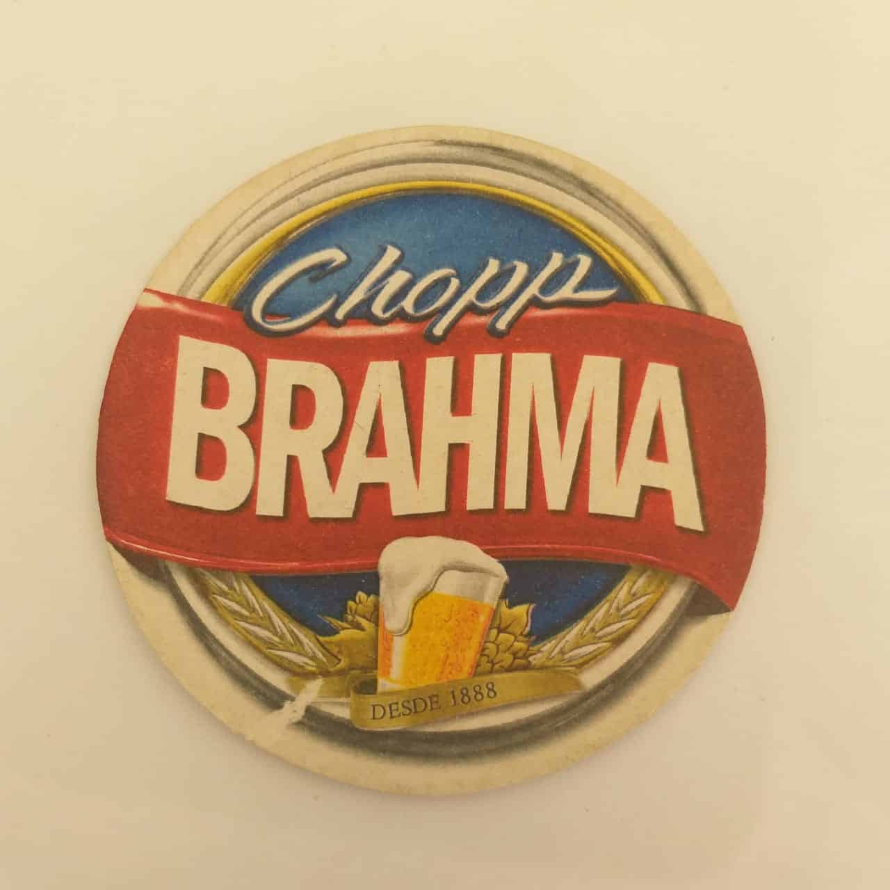Bolacha de Chopp Nacional - Chopp da Brahma