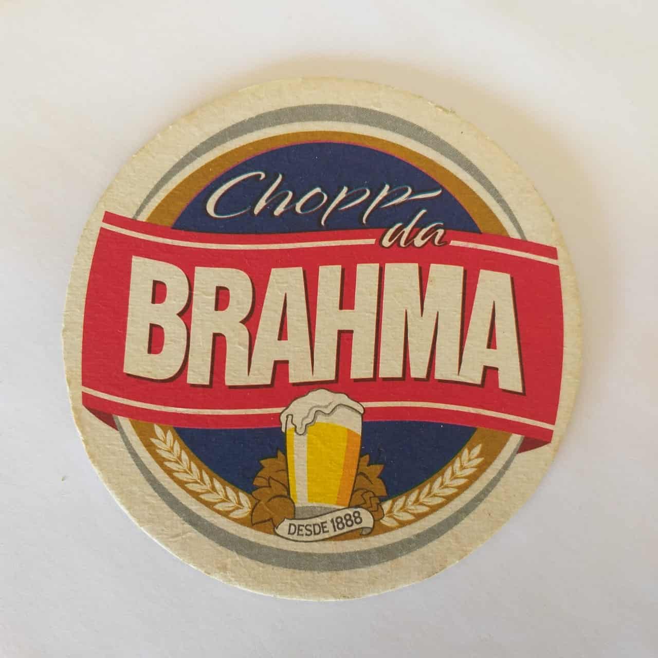 | Casa do Colecionador Bolacha de Chopp Nacional - Chopp da Brahma